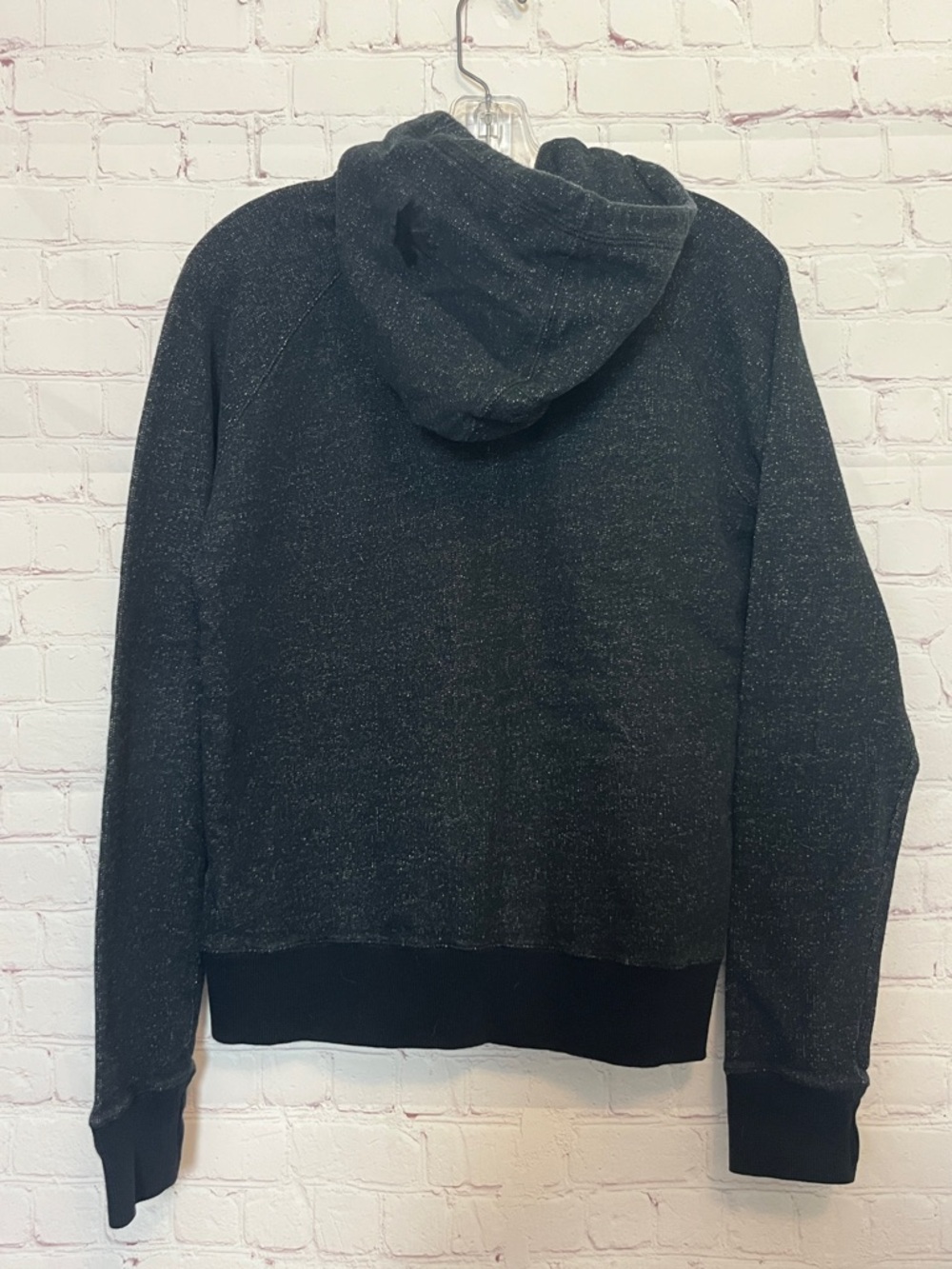 Roots Canada Heathered Black Full Zip Hoodie - Picture 7 of 12
